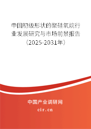 中國(guó)初級(jí)形狀的聚硅氧烷行業(yè)發(fā)展研究與市場(chǎng)前景報(bào)告（2025-2031年）