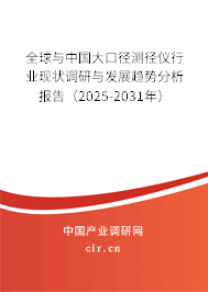 全球與中國大口徑測徑儀行業現狀調研與發展趨勢分析報告（2025-2031年）