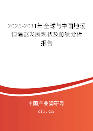 2025-2031年全球與中國地暖恒溫器發展現狀及前景分析報告
