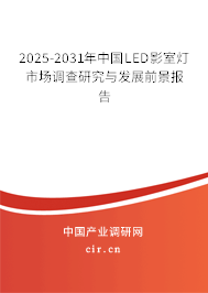 2025-2031年中國LED影室燈市場調查研究與發展前景報告