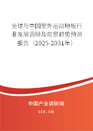 全球與中國室外運動地板行業發展調研及前景趨勢預測報告（2025-2031年）