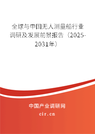 全球與中國無人測量船行業調研及發展前景報告（2025-2031年）