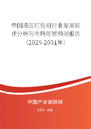 中國液壓打包機行業發展現狀分析與市場前景預測報告（2025-2031年）