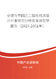 全球與中國乙二醇在線濃度計行業研究分析及發展前景報告（2025-2031年）
