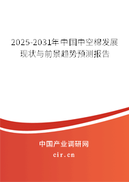 2025-2031年中國(guó)中空棉發(fā)展現(xiàn)狀與前景趨勢(shì)預(yù)測(cè)報(bào)告