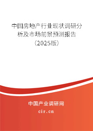 中國房地產(chǎn)行業(yè)現(xiàn)狀調(diào)研分析及市場前景預(yù)測報告（2025版）