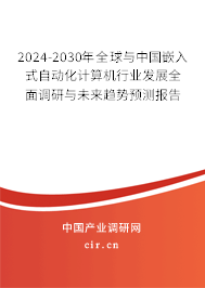 2024-2030年全球與中國嵌入式自動化計算機行業發展全面調研與未來趨勢預測報告