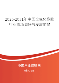 2025-2031年中國全氟化橡膠行業市場調研與發展前景