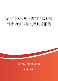2023-2029年上海PPR管材管件市場現(xiàn)狀與發(fā)展趨勢報(bào)告