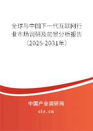全球與中國(guó)下一代互聯(lián)網(wǎng)行業(yè)市場(chǎng)調(diào)研及前景分析報(bào)告（2025-2031年）