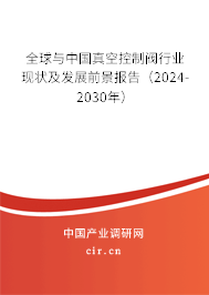 全球與中國真空控制閥行業現狀及發展前景報告（2024-2030年）