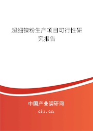 超細鎳粉生產項目可行性研究報告