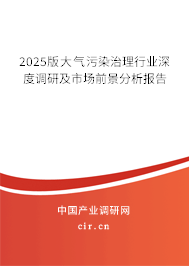 2025版大氣污染治理行業(yè)深度調(diào)研及市場前景分析報告