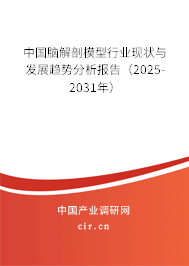 中國腦解剖模型行業現狀與發展趨勢分析報告（2025-2031年）