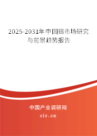 2025-2031年中國鐠市場研究與前景趨勢報告