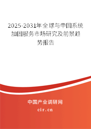 2025-2031年全球與中國系統加固服務市場研究及前景趨勢報告