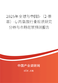 2025年全球與中國3-（2-萘基）-L-丙氨酸行業(yè)現(xiàn)狀研究分析與市場前景預(yù)測報告
