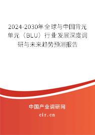 2024-2030年全球與中國背光單元（BLU）行業發展深度調研與未來趨勢預測報告
