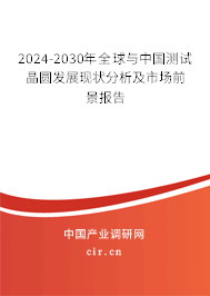 2024-2030年全球與中國測試晶圓發展現狀分析及市場前景報告