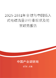 2025-2031年全球與中國插入式電磁流量計行業(yè)現(xiàn)狀及前景趨勢報告