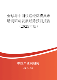 全球與中國快速經濟模具市場調研與發展趨勢預測報告（2025年版）