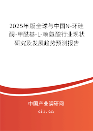 2025年版全球與中國N-環(huán)硅酮-甲酰基-L-賴氨酸行業(yè)現(xiàn)狀研究及發(fā)展趨勢預測報告