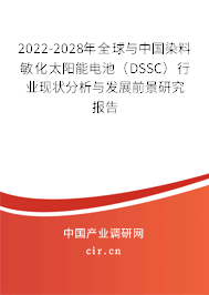 2022-2028年全球與中國染料敏化太陽能電池（DSSC）行業現狀分析與發展前景研究報告