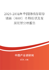 2025-2031年中國隨機存取存儲器（RAM）市場現狀及發展前景分析報告