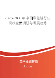 2025-2031年中國碳化硅行業現狀全面調研與發展趨勢