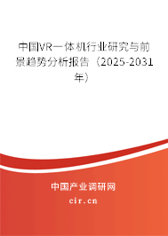 中國(guó)VR一體機(jī)行業(yè)研究與前景趨勢(shì)分析報(bào)告（2025-2031年）