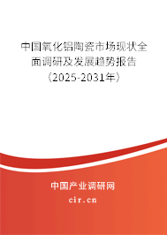 中國氧化鋁陶瓷市場現(xiàn)狀全面調(diào)研及發(fā)展趨勢報告（2025-2031年）