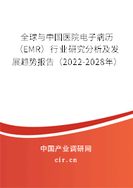 全球與中國醫(yī)院電子病歷（EMR）行業(yè)研究分析及發(fā)展趨勢報告（2022-2028年）