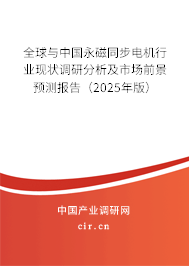 全球與中國永磁同步電機行業現狀調研分析及市場前景預測報告（2025年版）