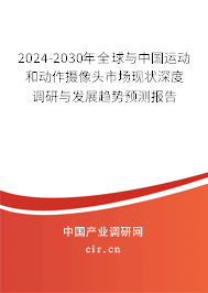 2024-2030年全球與中國運動和動作攝像頭市場現狀深度調研與發展趨勢預測報告
