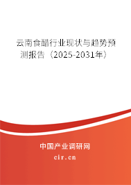 云南食醋行業現狀與趨勢預測報告（2025-2031年）