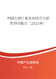 中國灰鐵行業發展研究與趨勢預測報告（2025年）