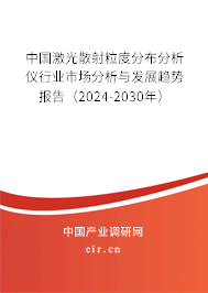 中國激光散射粒度分布分析儀行業市場分析與發展趨勢報告（2024-2030年）