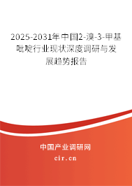 2025-2031年中國2-溴-3-甲基吡啶行業現狀深度調研與發展趨勢報告