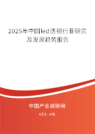 2025年中國(guó)led透鏡行業(yè)研究及發(fā)展趨勢(shì)報(bào)告