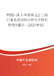 中國(guó)5-溴-3-甲基苯-1,2-二胺行業(yè)發(fā)展調(diào)研分析與市場(chǎng)前景預(yù)測(cè)報(bào)告（2025年版）