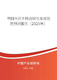 中國卡尺市場調研與發展前景預測報告（2025年）