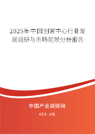 2025年中國創客中心行業發展調研與市場前景分析報告