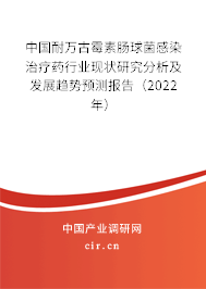 中國耐萬古霉素腸球菌感染治療藥行業現狀研究分析及發展趨勢預測報告（2022年）