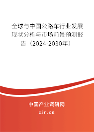全球與中國公路車行業發展現狀分析與市場前景預測報告（2024-2030年）
