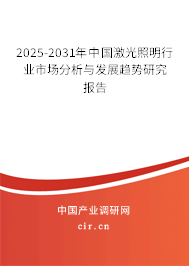 2025-2031年中國(guó)激光照明行業(yè)市場(chǎng)分析與發(fā)展趨勢(shì)研究報(bào)告
