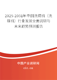 2025-2031年中國洗碗機(jī)（洗碟機(jī)）行業(yè)發(fā)展全面調(diào)研與未來趨勢預(yù)測報告