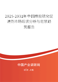 2025-2031年中國橡膠硫化促進劑市場現狀分析與前景趨勢報告