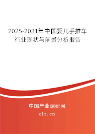 2025-2031年中國嬰兒手推車行業現狀與前景分析報告