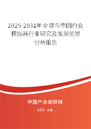 2025-2031年全球與中國約會模擬器行業研究及發展前景分析報告