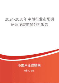 2023-2029年中段行業(yè)市場(chǎng)調(diào)研及發(fā)展前景分析報(bào)告